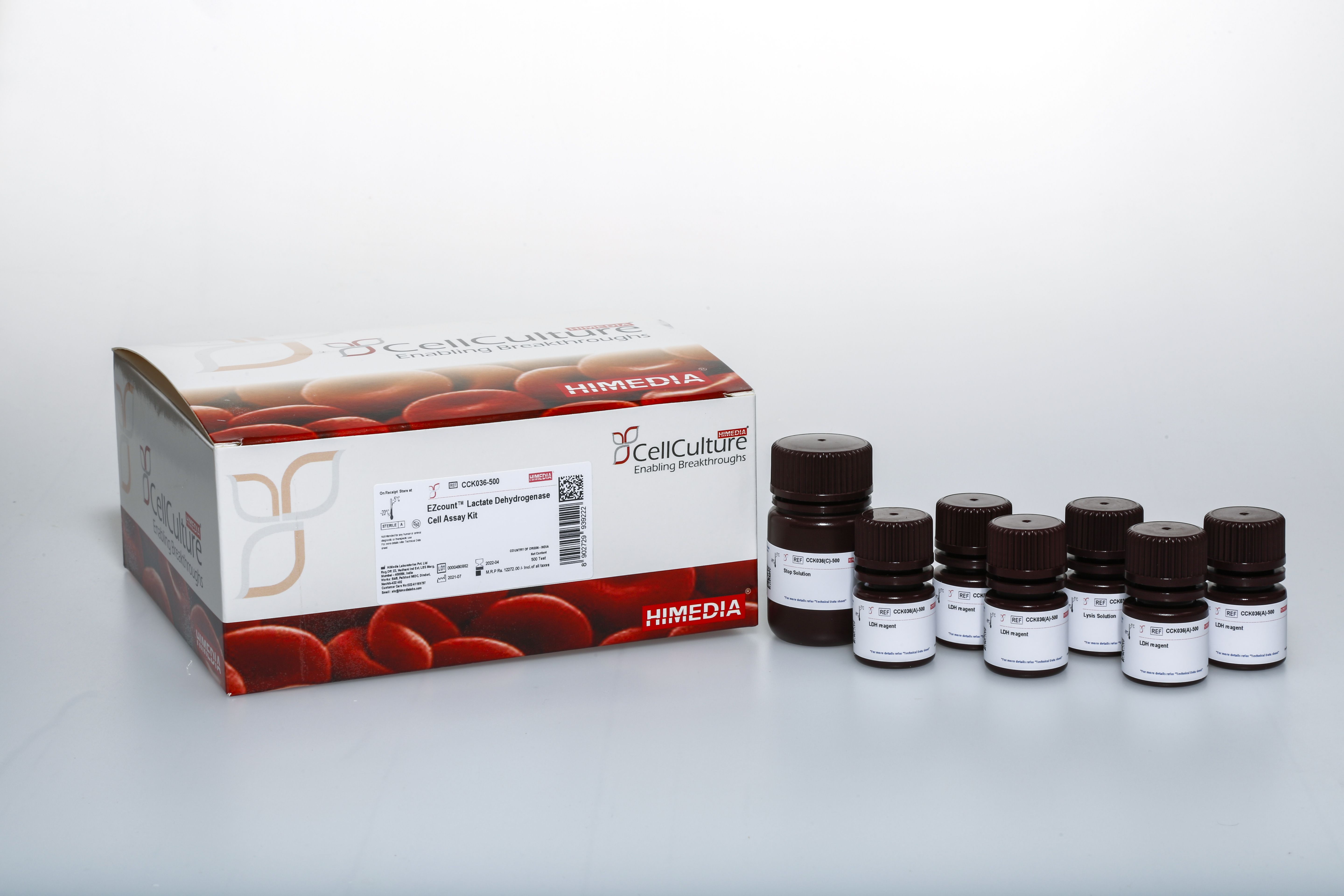 Набор для определения цитотоксичности EZcount™ Lactate Dehydrogenase Cell Assay Kit, 500 тестов