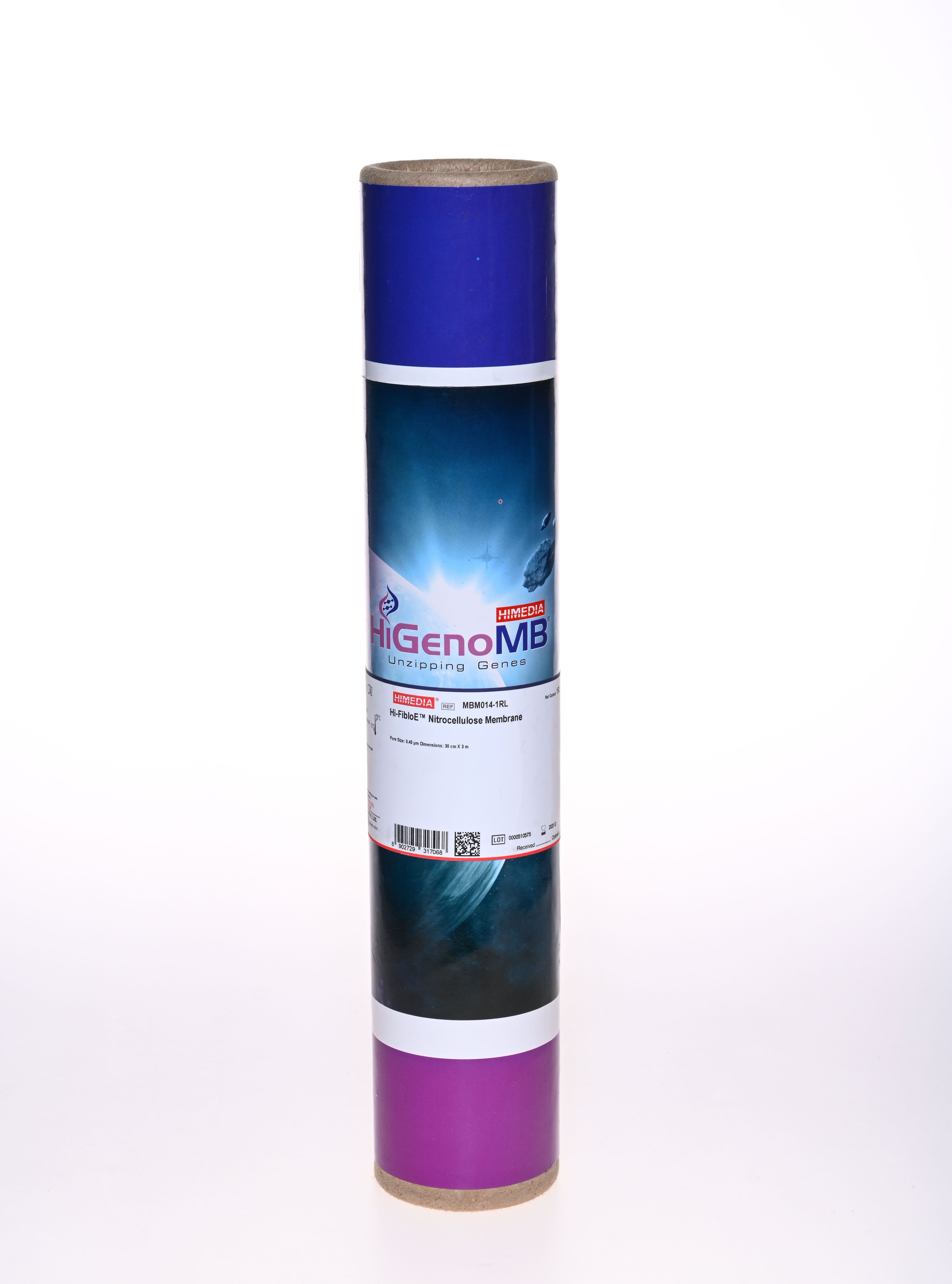 Мембрана нитроцеллюлозная Hi-FiBloE™, 0,45 мкм, 30x300 см, 1 рулон